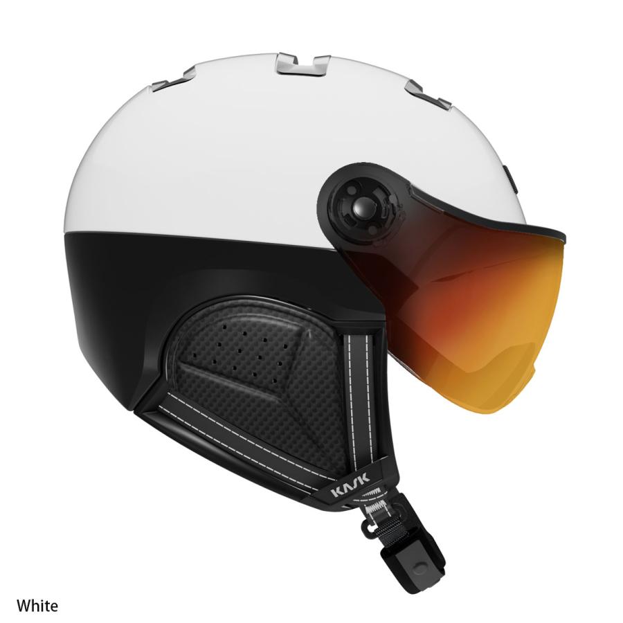 スノボ スノーボード ヘルメット メンズ レディース KASK カスク KA-SHE62 PIUMA R MONTECARLO〔モンテカルロ〕 バイザー付きの画像