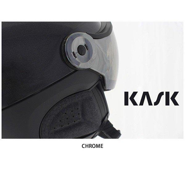 ★カスク★KASK★スキーヘルメット★スノボ★サイズ58★CHROMEクロ―厶★ スノボ スノーボード ヘルメット メンズ レディース KASK カスク