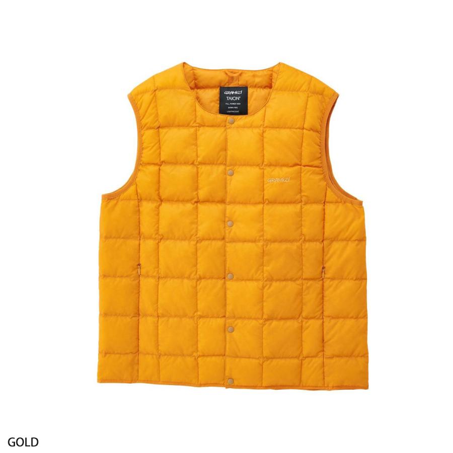 GRAMICCI グラミチ スノボ スノーボードウェア ダウンベスト メンズ レディース 2024 G3FU-J100-TG/INNER DOWN VEST | GRAMICCI | 07