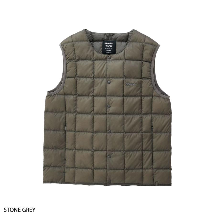 GRAMICCI グラミチ スノボ スノーボードウェア ダウンベスト メンズ レディース 2024 G3FU-J100-TG/INNER DOWN VEST | GRAMICCI | 08