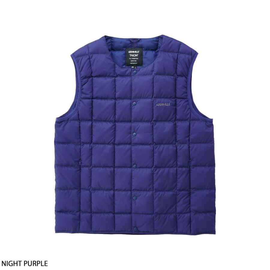 GRAMICCI グラミチ スノボ スノーボードウェア ダウンベスト メンズ レディース 2024 G3FU-J100-TG/INNER DOWN VEST | GRAMICCI | 09