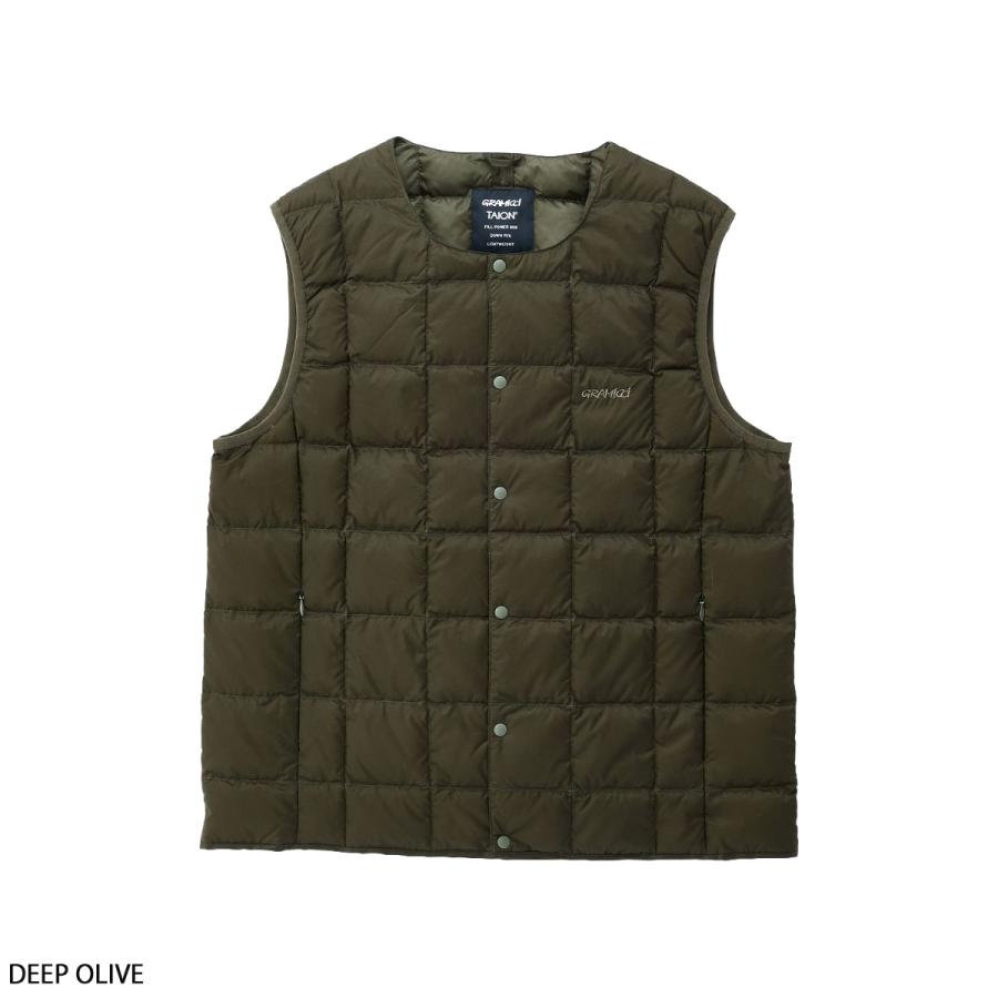 GRAMICCI グラミチ スノボ スノーボードウェア ダウンベスト メンズ レディース 2024 G3FU-J100-TG/INNER DOWN VEST | GRAMICCI | 10