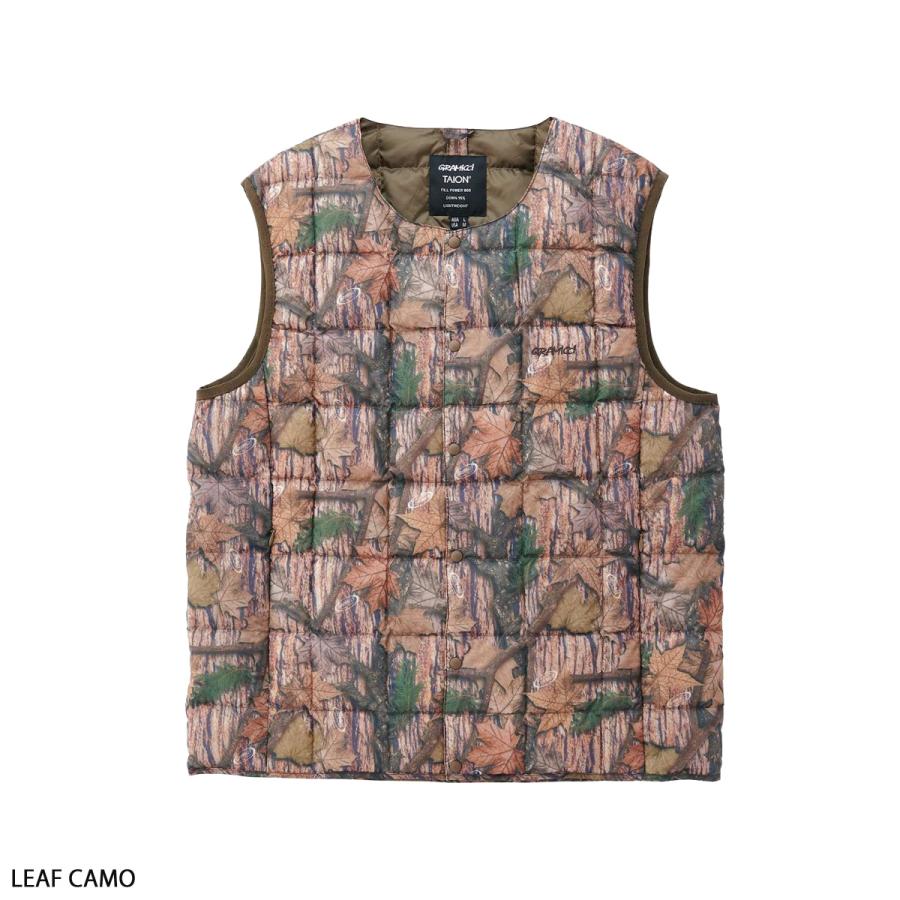 GRAMICCI グラミチ スノボ スノーボードウェア ダウンベスト メンズ レディース 2024 G3FU-J100-TG/INNER DOWN VEST | GRAMICCI | 12