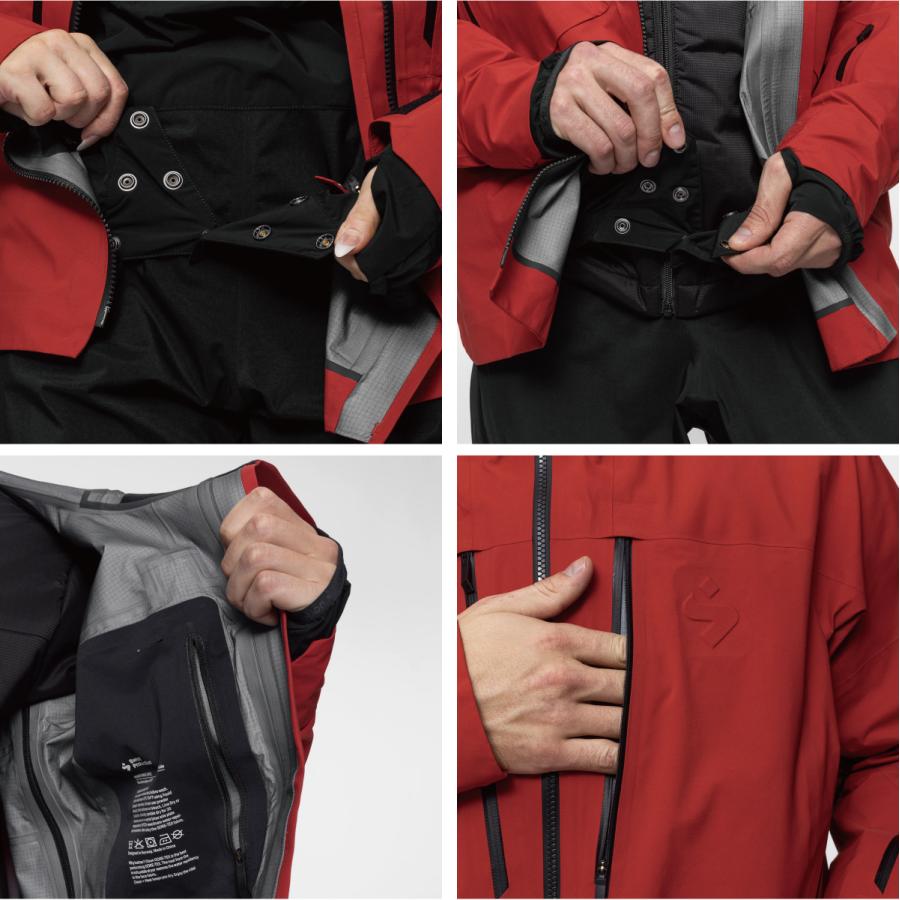 Sweet Protection スウィートプロテクション スノボ スノーボードウェア ジャケット レディース 2024 828179 Crusader GORE-TEX Pro Jacket W 【GORE-TEX】 | ブランド登録なし | 12
