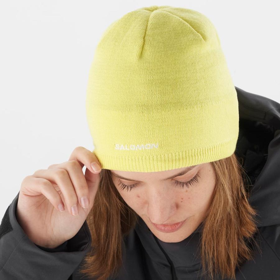 【10/4-9限定! P2513倍(エントリー要)】SALOMON サロモン スノボニット帽 メンズ レディース ＜2024＞SALOMON BEANIE / サロモンビーニー | SALOMON | 12