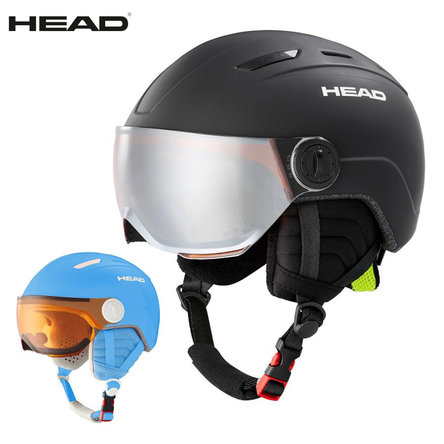 HEAD ヘッド ヘルメット キッズ ジュニア MOJO VISOR 新品 HEAD（ヘッド） スノボ スノーボード ヘルメット キッズ ジュニア 2024