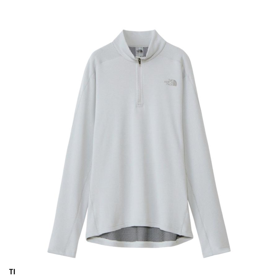 THE NORTH FACE ザ・ノース・フェイス スノボ スノーボードウェア トップス レディース 2024 NTW62311 L/S FlashDry Zip Up 【薄手】 | THE NORTH FACE | 04