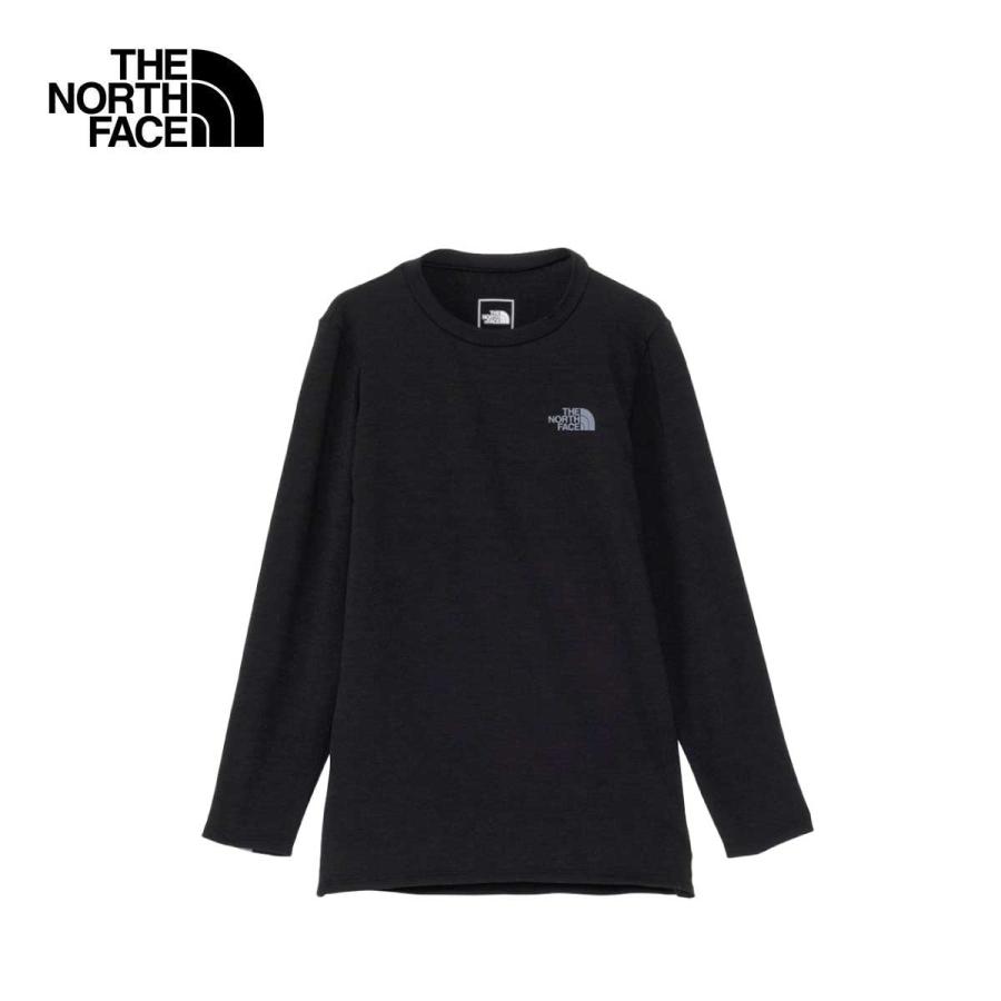THE NORTH FACE ザ・ノース・フェイス スノボ スノーボード ウェア トップス キッズ ジュニア 2025 NUJ62340 L/S WARM Crew ロングスリーブウォームクルー | THE NORTH FACE