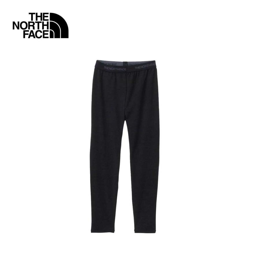 THE NORTH FACE 子ども用スキーウェア ブラック THE NORTH FACE（ザ ノースフェイス） アンダーウェア タイツ キッズ