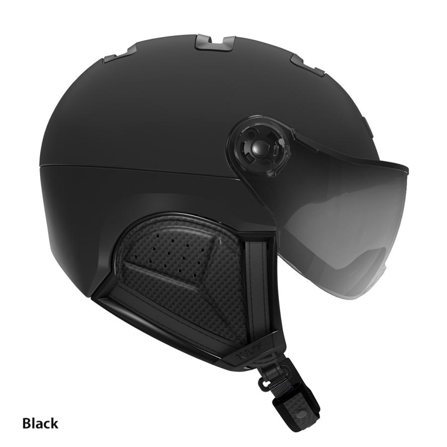 KASK カスク スノボ スノーボード ヘルメット メンズ レディース 2024 KA-SHE61 / PIUMA-R SHADOW / VISOR -SHE00061の画像
