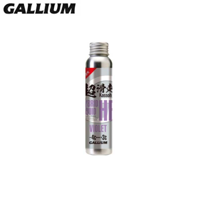 GALLIUM ガリウム ワックス 2025 HYBRID HF LIQUID VIOLET 60ml / ハイブリッド HF リキッドバイオレット/SW2256/リキッド スノボ スノーボード | GALLIUM
