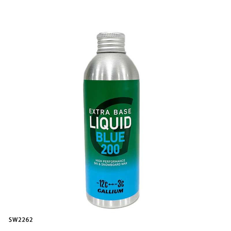 GALLIUM ガリウム ワックス 2025 EXTRA BASE LIQUID BLUE / 200ml / 詰め替え用 / エクストラベース リキッドブルー/ SW2262 / リキッド スノボ スノーボード | GALLIUM | 02