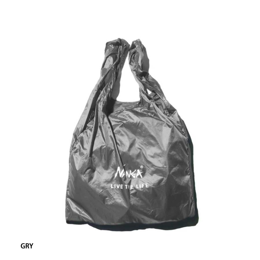 NANGA ナンガ エコバッグ＜2025＞NANGA POCKETABLE ECO BAG / LIVE THE LIFE NA2441-3A102-A | NANGA | 07
