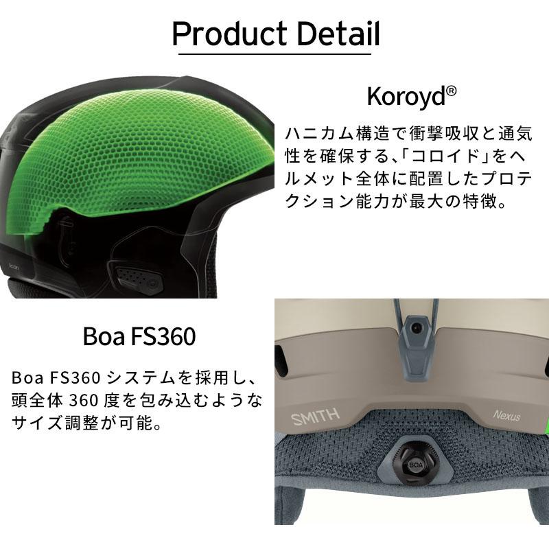 SMITH スミス スノボヘルメット メンズ レディース 2025 NEXUS MIPS / ネクサス ミップス 日本正規品 | SMITH（ヘルメット、サングラス） | 03