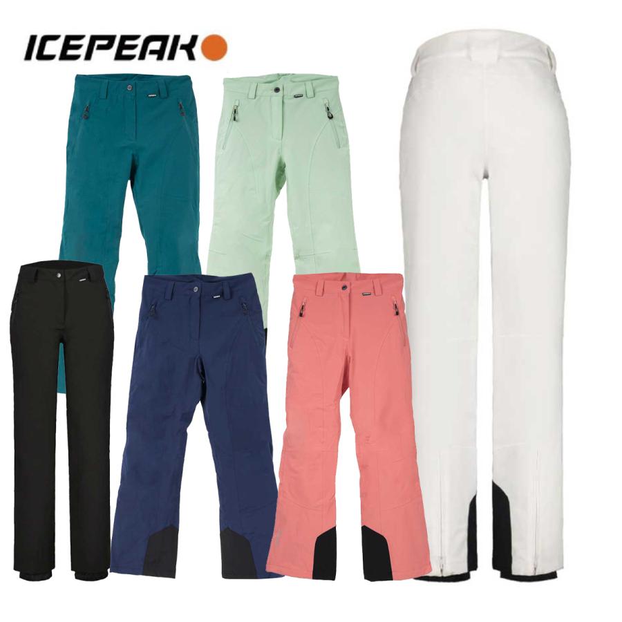 スノボウェア スノボパンツ レディース パンツ ICEPEAK アイスピーク ＜2025＞ ICEPEAK FREYUNG / WM WADDED TROUSERS / 654012535 | ICEPEAK