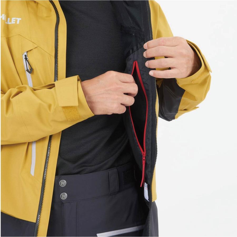 スノボウェア メンズ スノボジャケット ミレー MILLET ＜2026＞ TYPHON WARM NX STEEP JKT M / MIV03153 | MILLET | 16