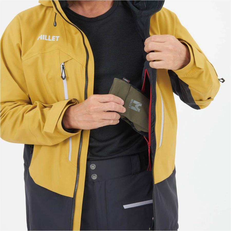 スノボウェア メンズ スノボジャケット ミレー MILLET ＜2026＞ TYPHON WARM NX STEEP JKT M / MIV03153 | MILLET | 17