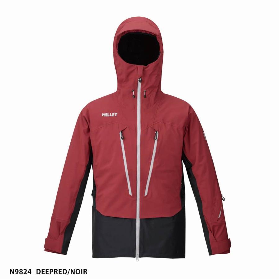 スノボウェア メンズ スノボジャケット ミレー MILLET ＜2026＞ TYPHON WARM NX STEEP JKT M / MIV03153 | MILLET | 04