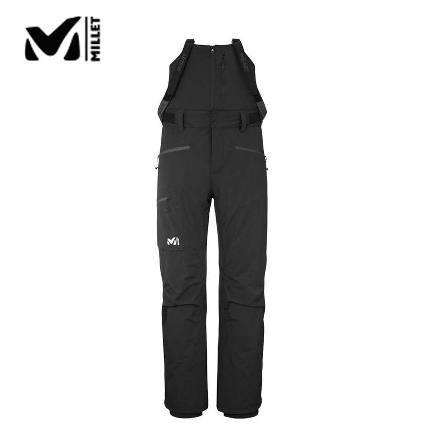 ミレースキーパンツ MILLET MIV9899 コスミックハイブリッドビブ MILLET（ミレー） スノボ スノーボードウェア パンツ メンズ 2024