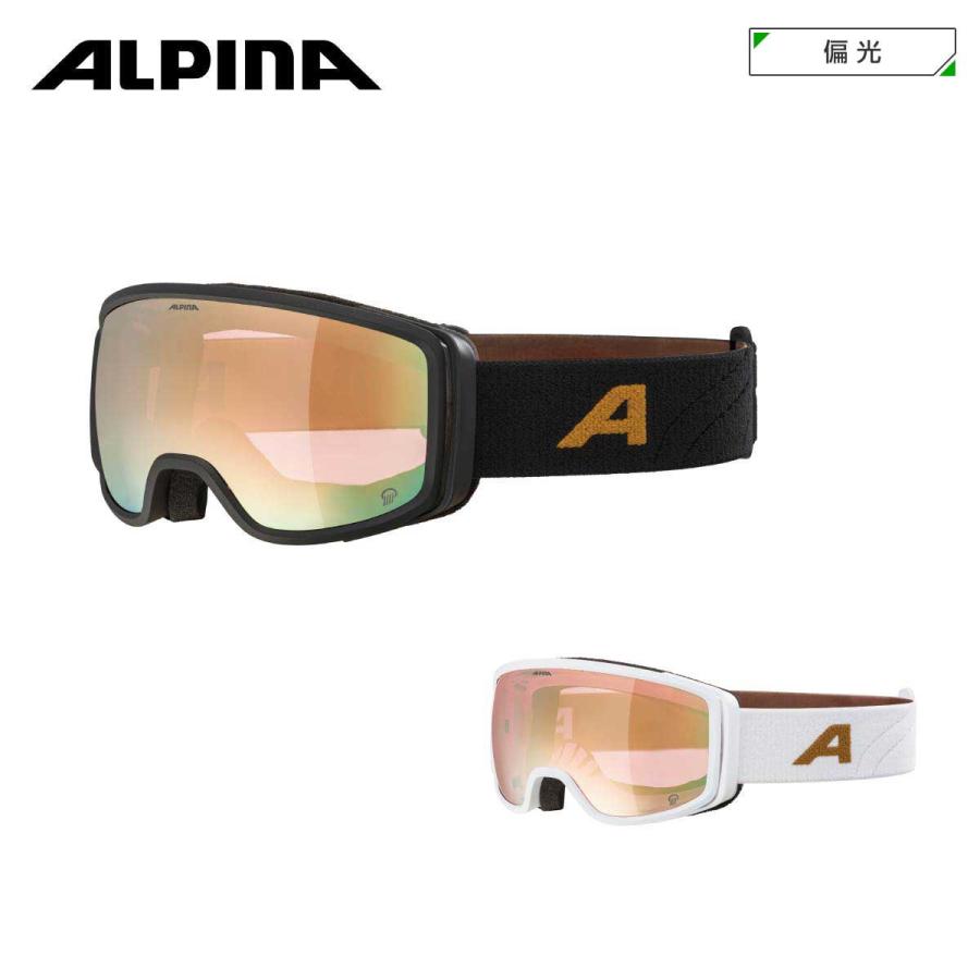 スノボゴーグル アルピナ ゴーグル ALPINA メンズ レディース 2025 BIVIO Q / ビヴィオ キュー【眼鏡・メガネ対応】【偏光】【ミラー】 日　本正規品 | ALPINA（スポーツ）