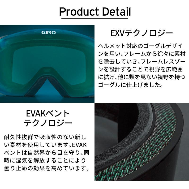GIRO ジロ スノボ スノーボード ゴーグル メンズ レディース 2025 Method / メソッド 眼鏡対応 ASIAN FIT ミラー スペアレンズ付 | GIRO | 26