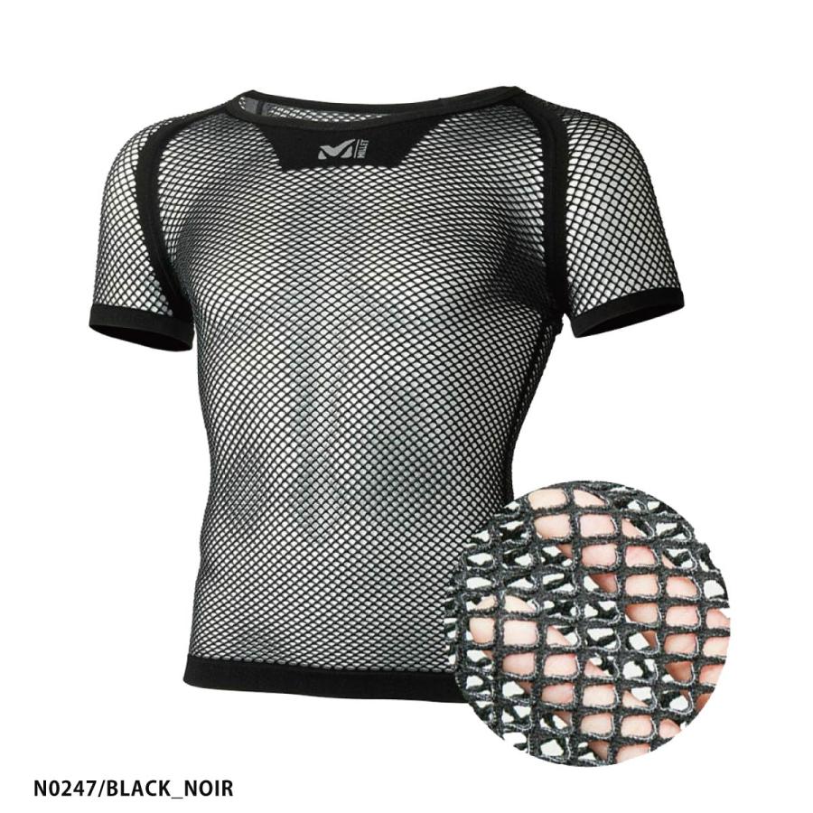 MILLET ミレー メンズ アンダーウェア 2025 DRYNAMIC MESH SS / ドライナミック メッシュ ショートスリーブ / MIV01566 | MILLET | 04