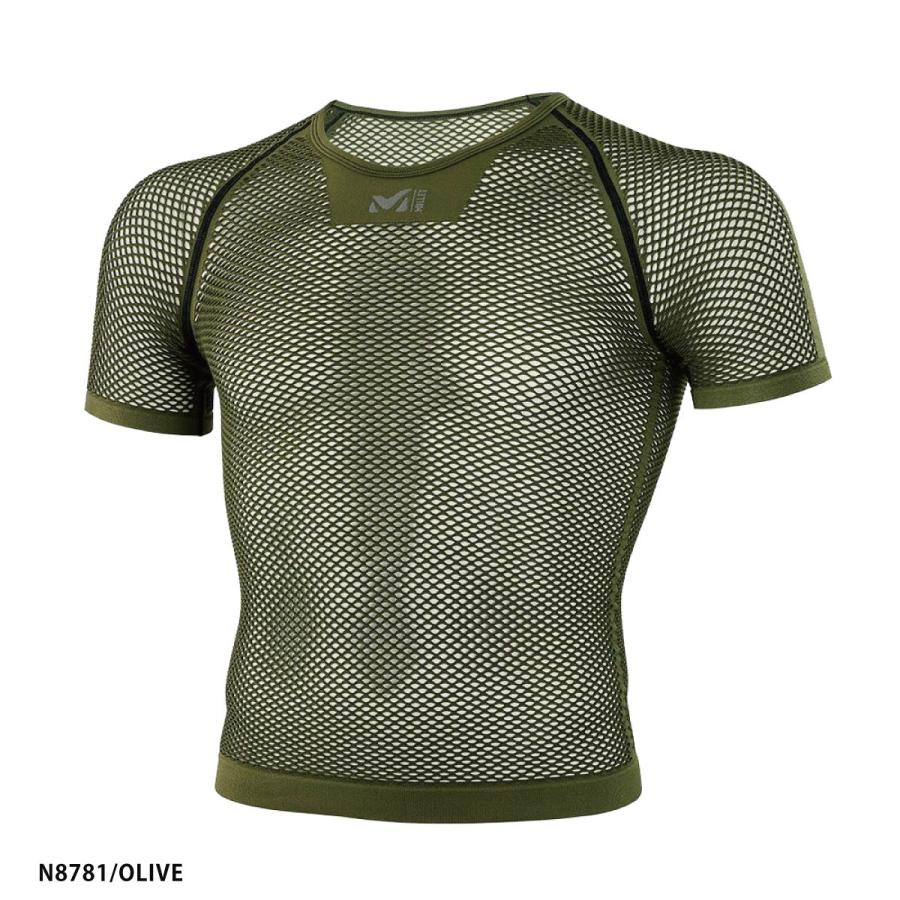 MILLET ミレー メンズ アンダーウェア 2025 DRYNAMIC MESH SS / ドライナミック メッシュ ショートスリーブ / MIV01566 | MILLET | 06