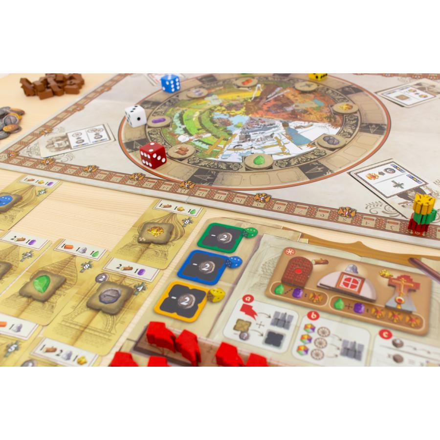 すごろくや ボードゲーム 赤の大聖堂 DEVIR 1人 から 4人 10歳以上 80