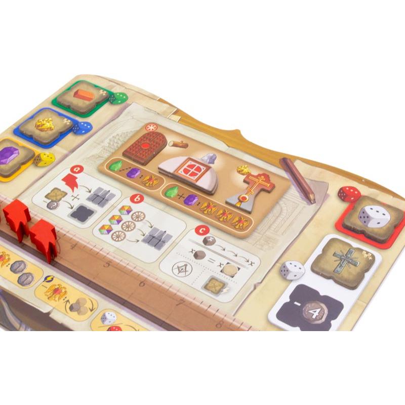 すごろくや ボードゲーム 赤の大聖堂 DEVIR 1人 から 4人 10歳以上 80