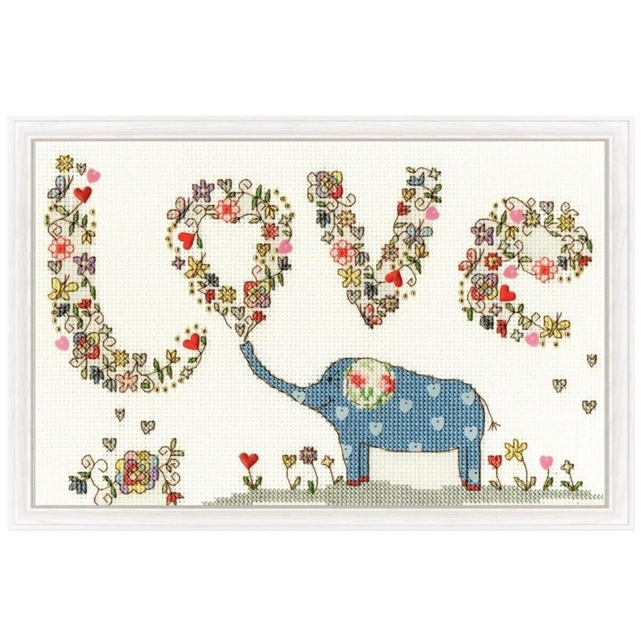 Bothy Threads クロスステッチキット Love Elly ラブエリー XKA5 b0007Camp Supply 通販