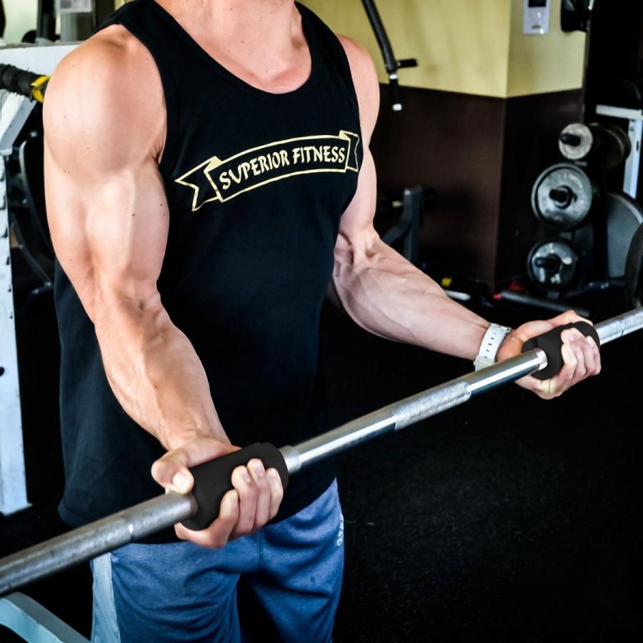 Carnafit ダンベルグリップ 握力 前腕 筋力トレーニング 握力強化 筋トレグッズ ハンドグリップ 2本セット Mサイズ ブラック F0002 2 Camp Supply 通販 Yahoo ショッピング