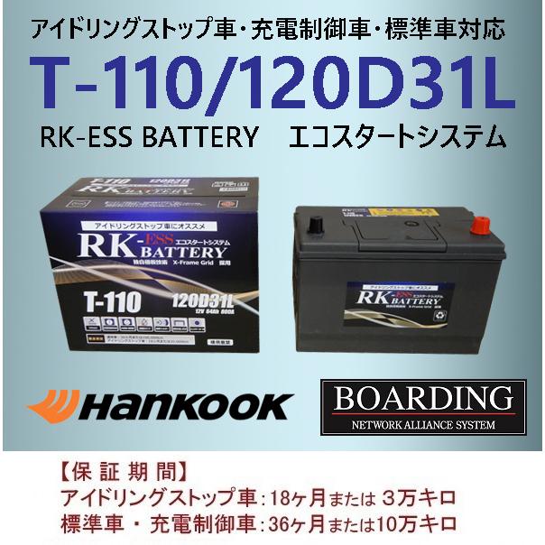 ハンコック 【期間限定価格】バッテリー T110L 120D31L 95D31L