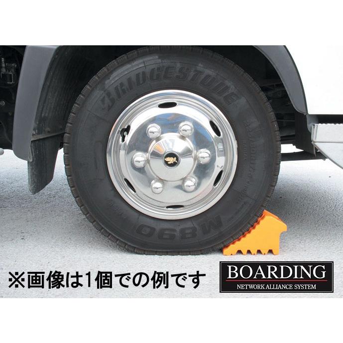 日本ボデーパーツ工業 タイヤ ストッパー 2個セット 1組 車輪止め 輪