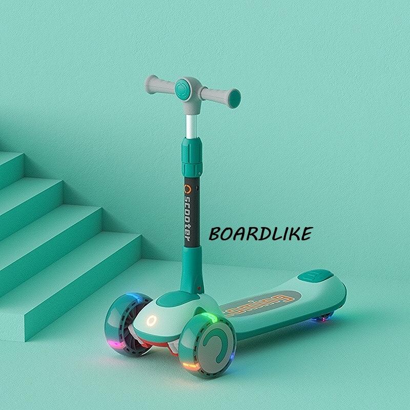 三輪車 3つの新しい楽しみ方 緑色 木馬のように揺れる キック