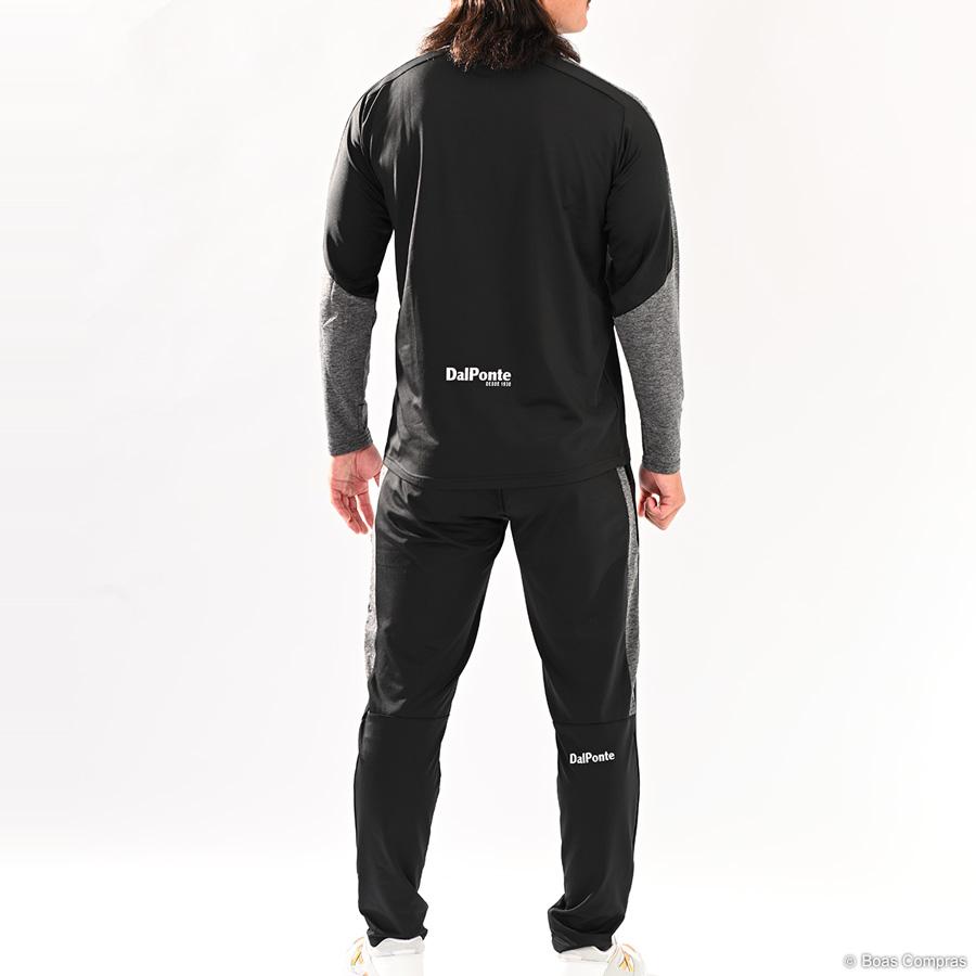 ダウポンチ 裏起毛ウォームハーフジップトップ上下セット【送料