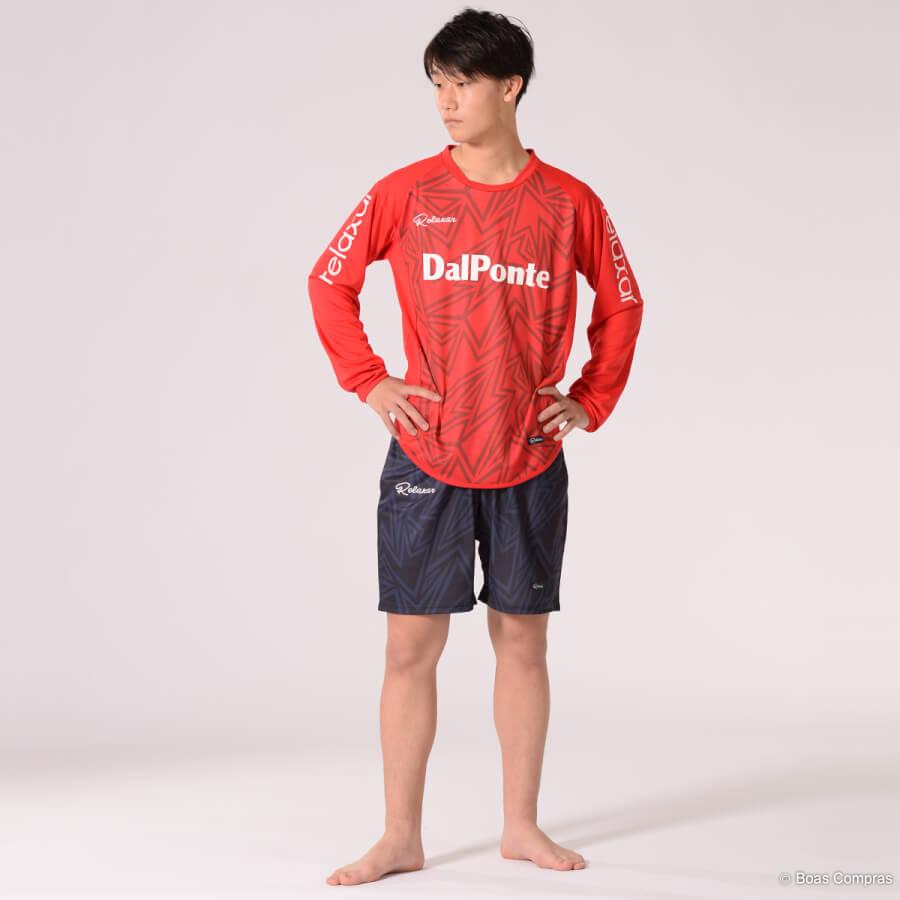 ダウポンチ 昇華長袖プラクティスシャツ上下セット【送料無料】 : ボ