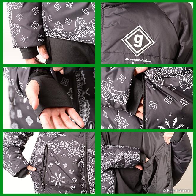 ゴレアドール ジュニアペイズリー柄人工ダウンフードジャケット【送料