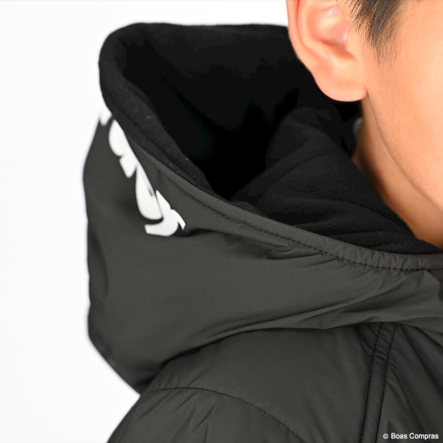 ゴレアドール ジュニア中綿バイカラーロングベンチコート【送料無料