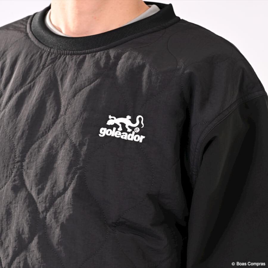 ゴレアドール gourdキルトジャージ袖コンビクルーBigシルエット