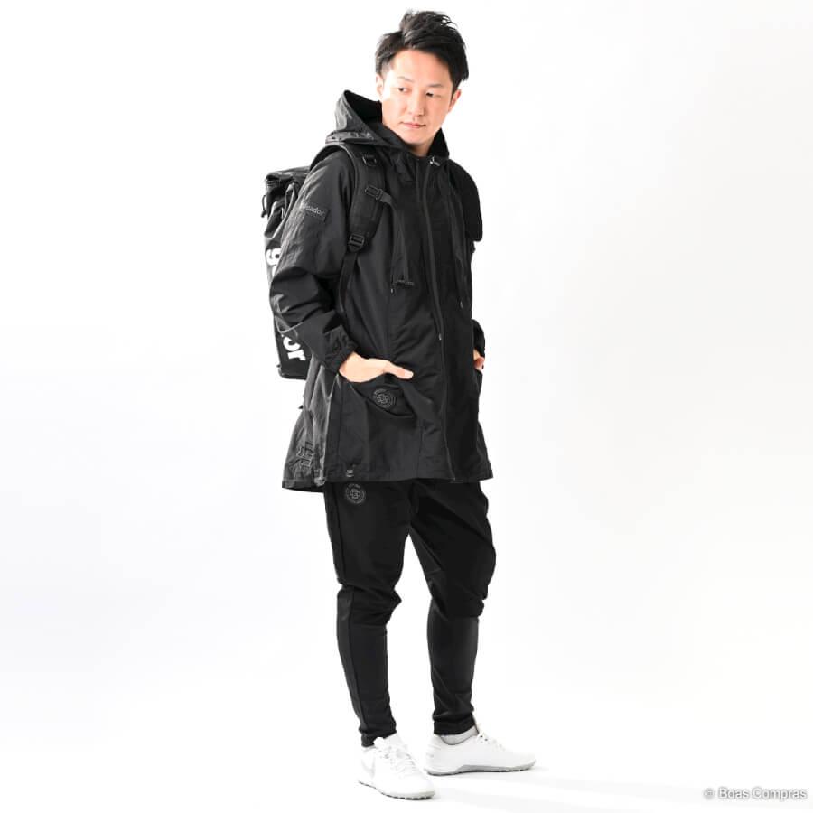 ゴレアドール ナイロンワッシャーフードZIPハーフコート【送料無料