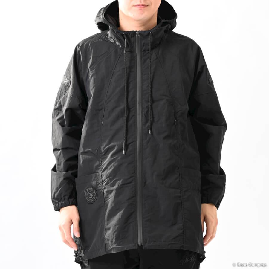 ゴレアドール ナイロンワッシャーフードZIPハーフコート【送料無料