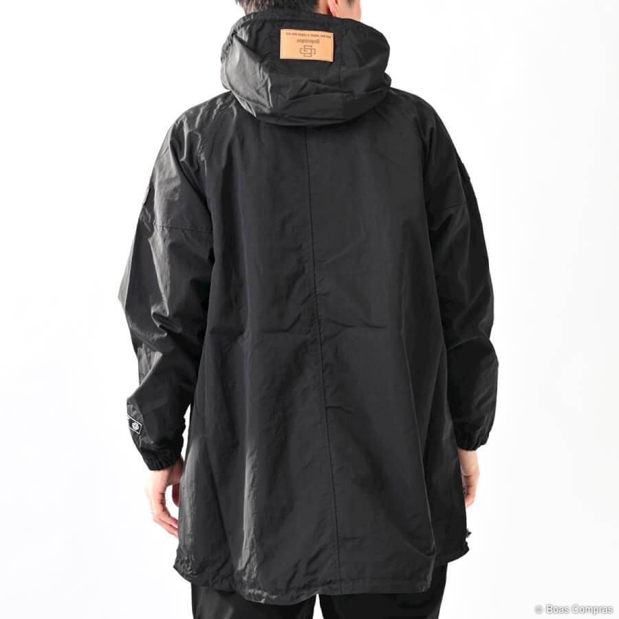 ゴレアドール ナイロンワッシャーフードZIPハーフコート【送料無料