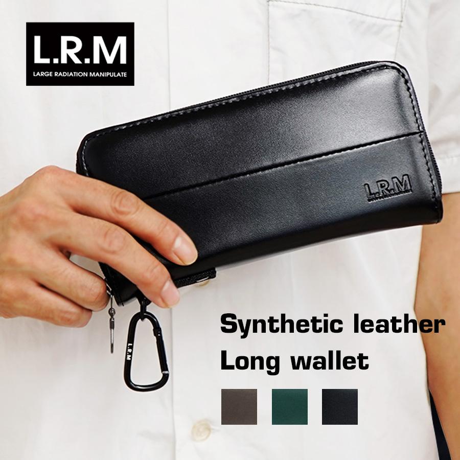 L.R.M 財布 メンズ 長財布 メール便 OK 合皮 切り替え ロング L.R.M 財布 メンズ 長財布 メール便 OK 合皮 切り替え ロング