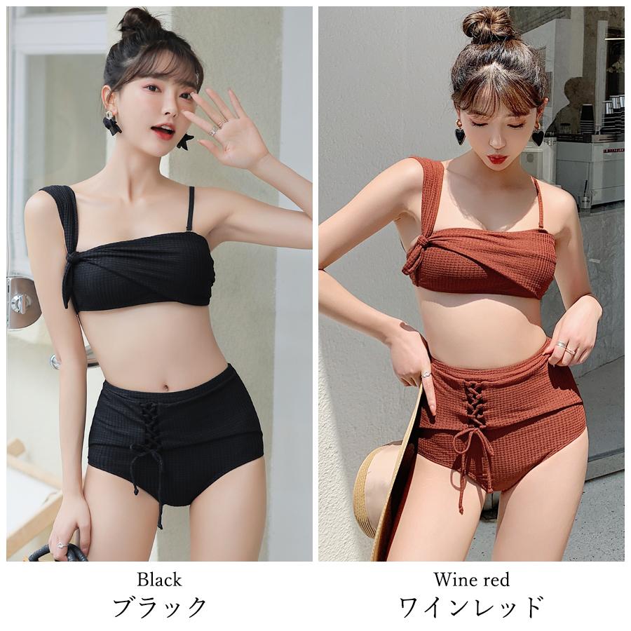 2022新作水着 水着 タンキニ ビキニ 新作 2点セット レディース水着 セパレート ハイウエスト 送料無料 cicibella 爆買 | CICIBELLA | 03