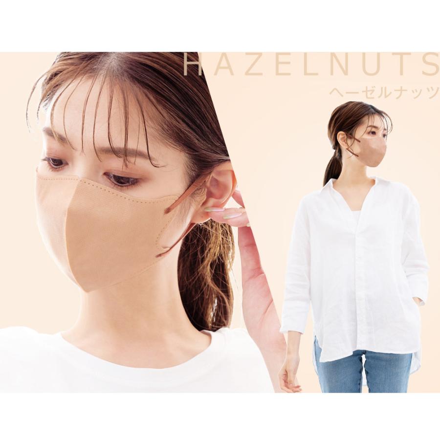 ３Dマスク 小顔マスク 立体 不織布 立体マスク バイカラーマスク 不織布マスク アソートボックス 30枚 ×1箱 くちばし 高評価 シシベラ マスク cicibellaマスク | CICIBELLA | 05