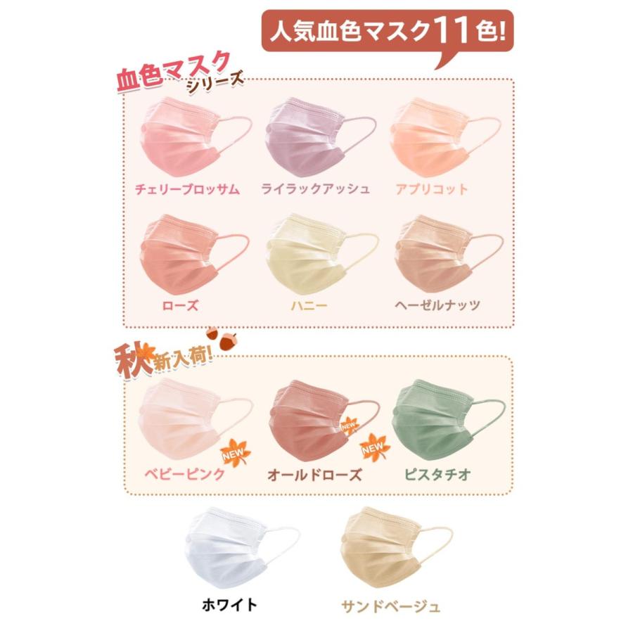 数量限定 マスク 福袋 選べる 不織布 マスク 高評価 血色マスク 超お得な10箱セット 初売り 2023年 おすすめ くちばし シシベラ ３Dマスク cicibella 送料無料 | CICIBELLA | 08