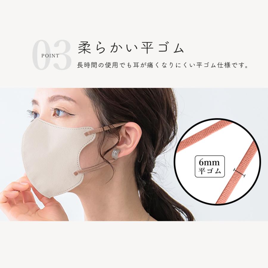 マスク 不織布 立体 冷感マスク 大容量 4箱 212枚 不織布マスク 立体 バイカラーマスク 高評価 暑さ対策 立体マスク 不織布 カラーマスク 敏感肌に優しい | CICIBELLA | 14