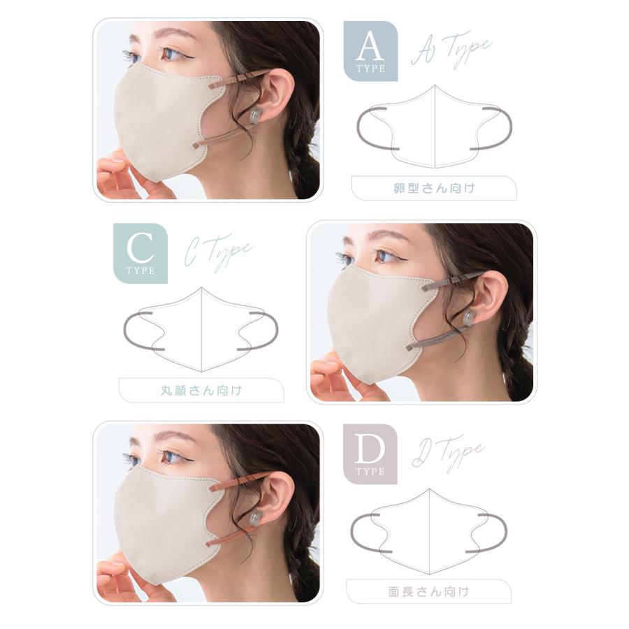 マスク 不織布 立体 冷感マスク 大容量 4箱 212枚 不織布マスク 立体 バイカラーマスク 高評価 暑さ対策 立体マスク 不織布 カラーマスク 敏感肌に優しい | CICIBELLA | 07