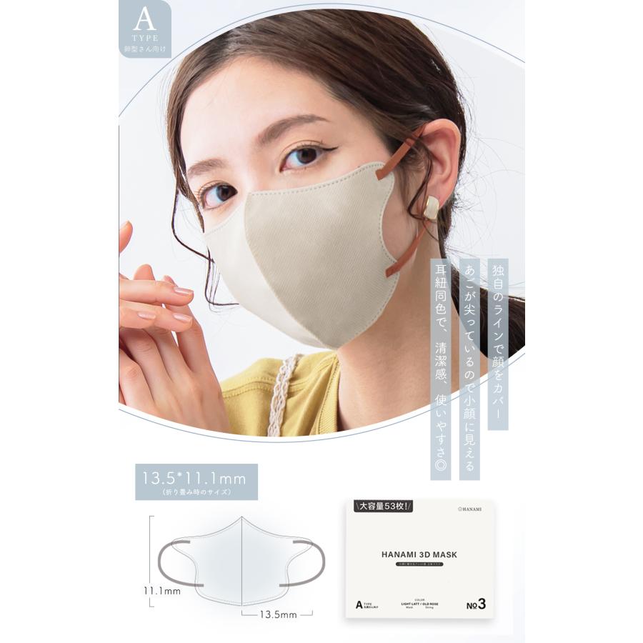 マスク 不織布 立体 冷感マスク 大容量 4箱 212枚 不織布マスク 立体 バイカラーマスク 高評価 暑さ対策 立体マスク 不織布 カラーマスク 敏感肌に優しい | CICIBELLA | 08