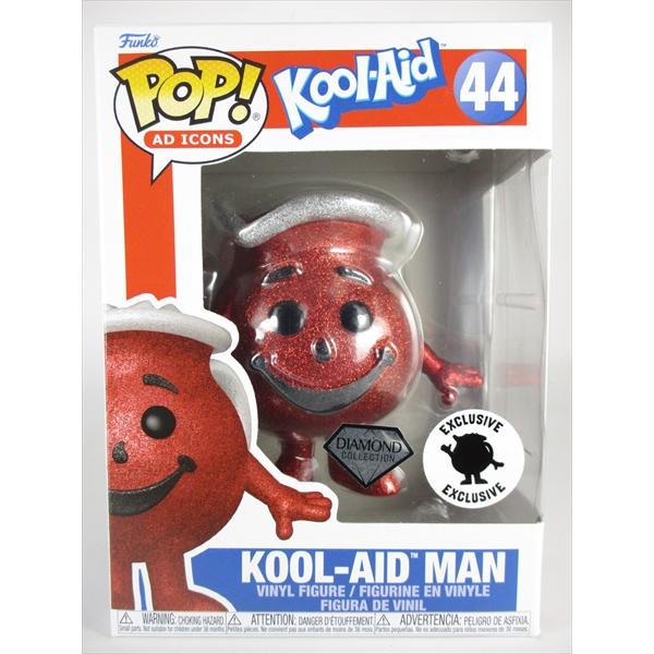 クールエイドマン ダイヤモンドグリッター [KoolAid] FUNKO(ファンコ) POP! AD ICONS 44 10228ボビン
